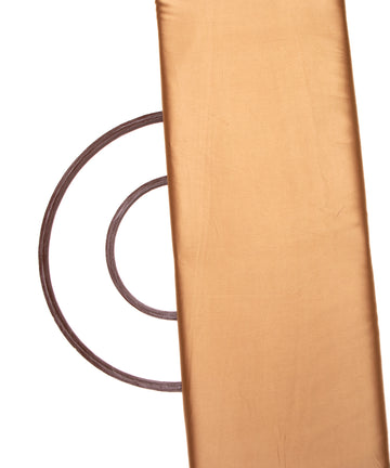Golden Beige Colour Plain Satin Fabric